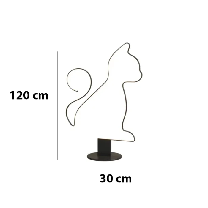 Lampadaire dessin silhouette dimensions