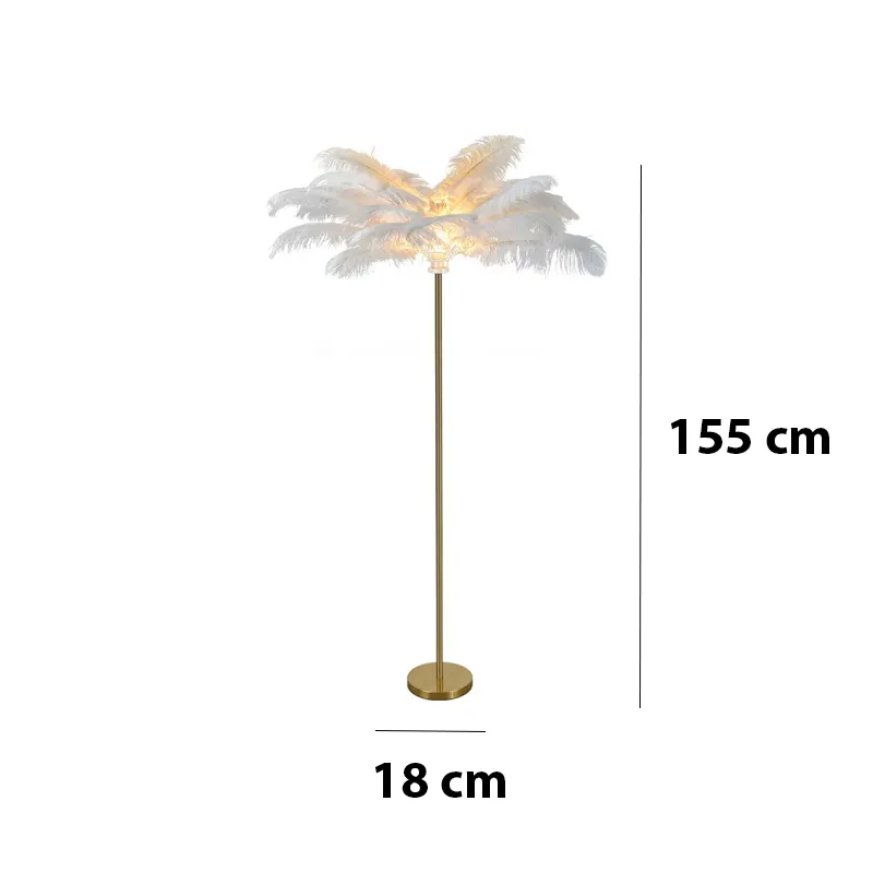 Lampadaire palmier dimensions